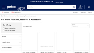 Petco - Cat Water Fountains & Filters