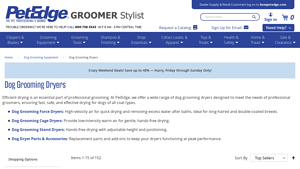 PetEdge - Professional Dog Grooming Dryers