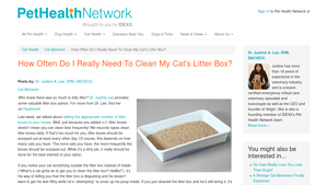 Pet Health Network - Clumping Litter Care Guide