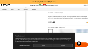 Petkit - YumShare Solo Camera Pet Feeder