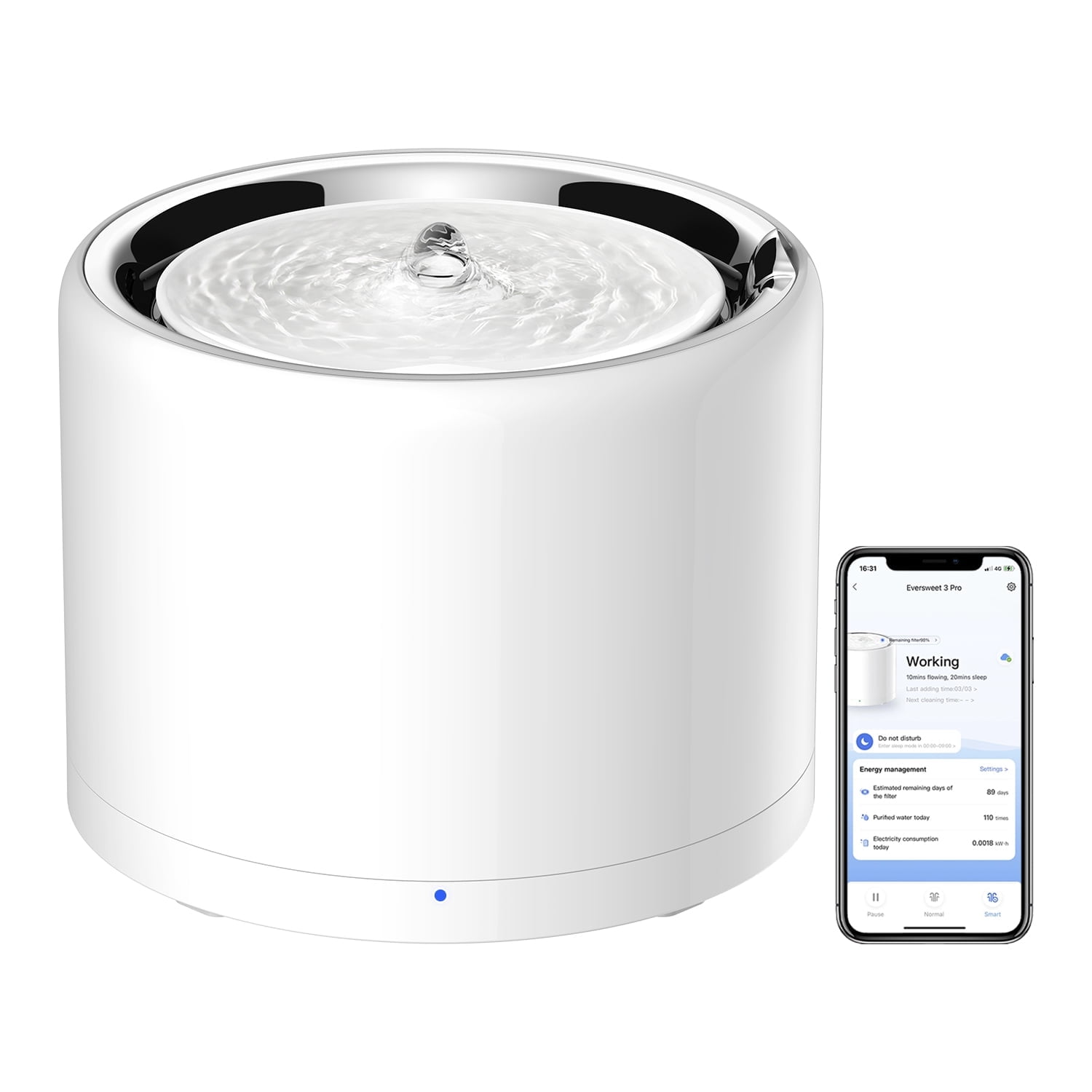 An application scenario or product detail of petkit eversweet fountain - Image 5