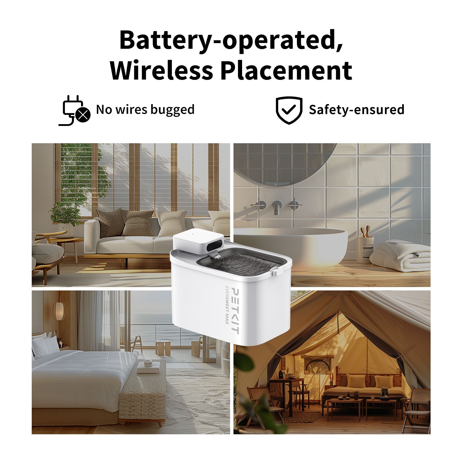 An application scenario or product detail of petkit eversweet fountain - Image 21