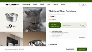 Petlibro - Automatic Pet Water Fountain