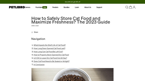 Petlibro - Airtight Pet Food Storage Solutions