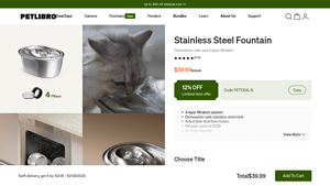 Petlibro - Automatic Pet Water Fountain