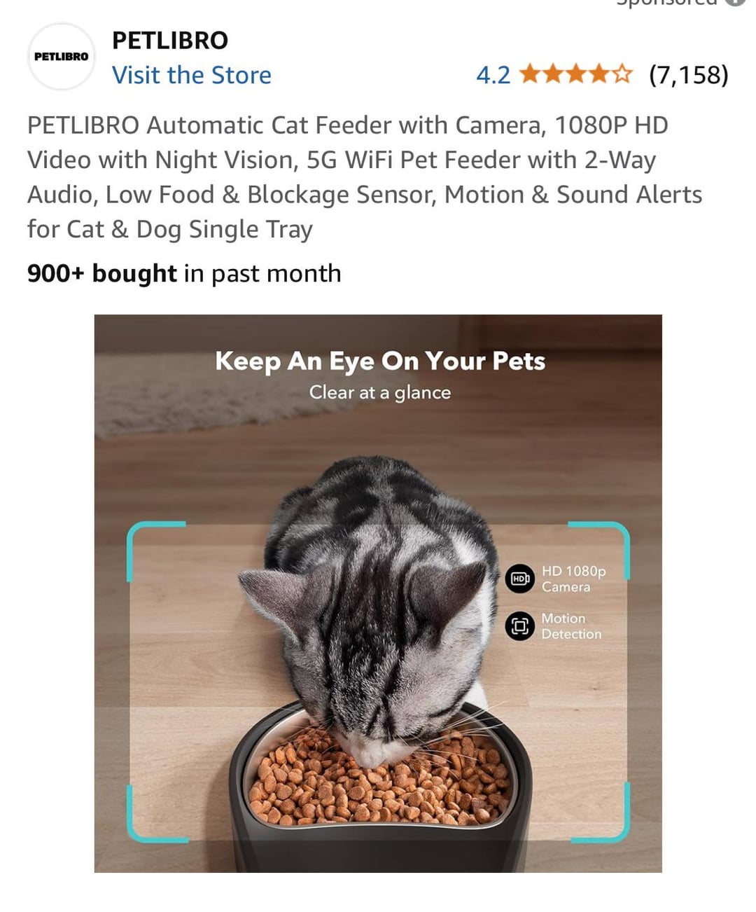 An application scenario or product detail of petlibro slow feeder insert - Image 8