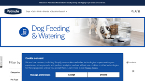 Petmate - Dog Feeding & Watering Supplies