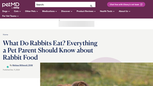 PetMD - Essential Rabbit Diet Guide