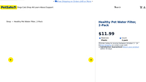 PetSafe® - Healthy Pet Water Filter, 2-Pack