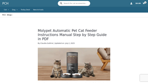 Molypet - Automatic Pet Cat Feeder