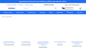 PetSmart - Cat Bowls and Feeders