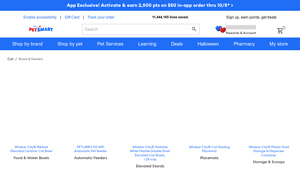 PetSmart - Cat Bowls and Feeders