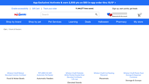 PetSmart - Cat Bowls and Feeders