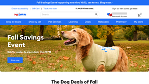 PetSmart - Fall Savings on Dog and Cat Products