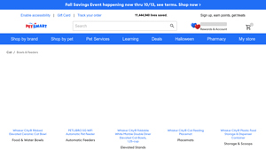 PetSmart - Cat Bowls and Feeders