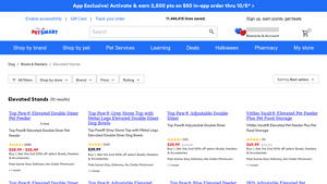 PetSmart - Elevated Dog Bowls and Feeders