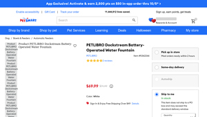 PETLIBRO - Dockstream Battery-Operated Water Fountain