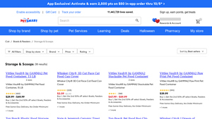 Whisker City - Dry Food Storage Containers