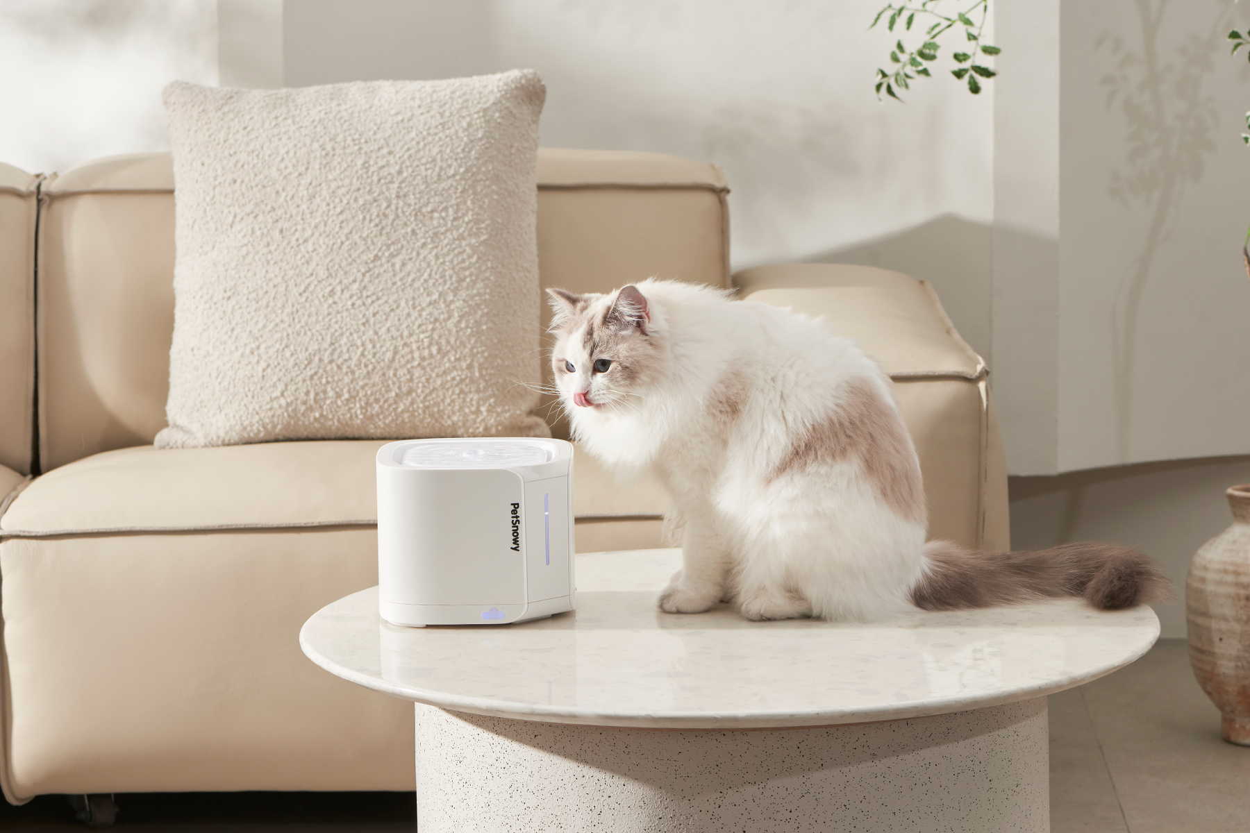 An application scenario or product detail of petsnowy water fountain - Image 5