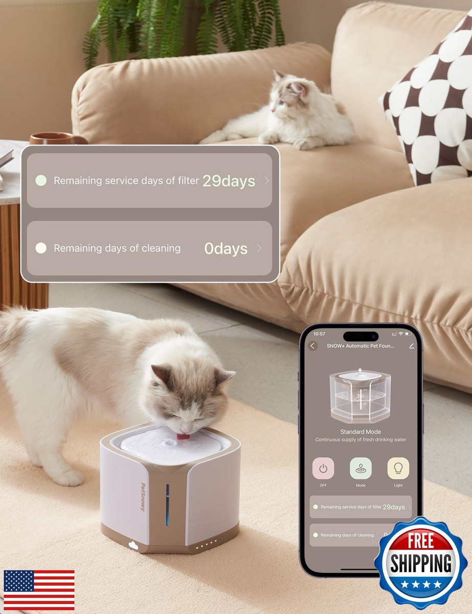 An application scenario or product detail of petsnowy water fountain - Image 20