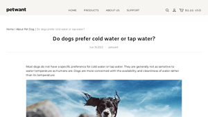Petwant - Water Preferences for Dogs