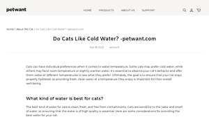 Petwant - Cat Water Fountains