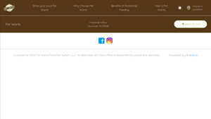 Pet Wants - Fresh Local Pet Food