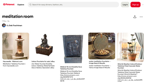 Pinterest - Meditation Room Inspirations