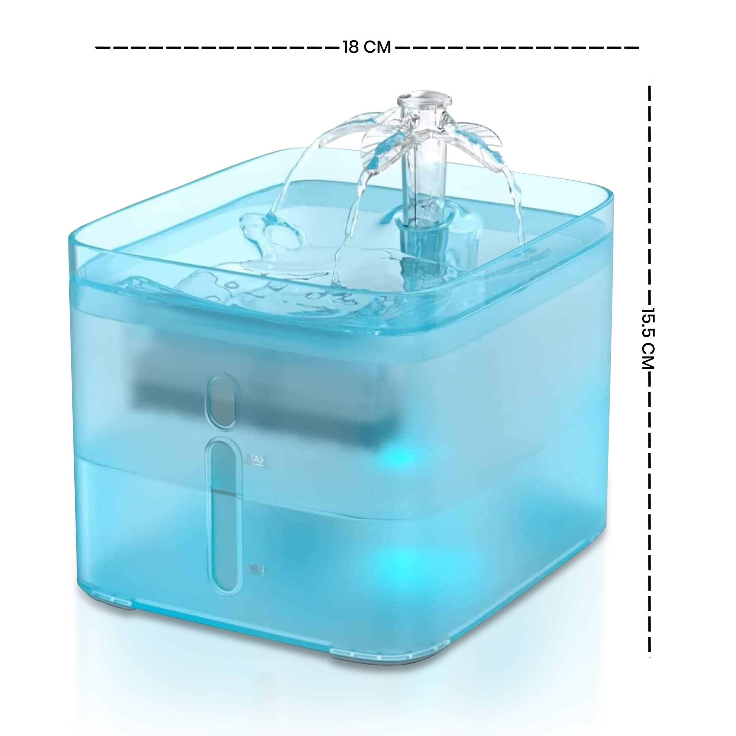 An application scenario or product detail of plastic cat water fountain - Image 21