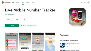 Zinn App Studio - Live Mobile Number Tracker