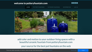 Pottery Fountain - Custom & Rustic Fountains