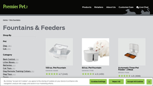 Premier Pet - Pet Fountains & Feeders