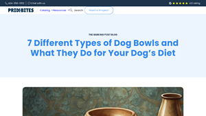 PrideBites - Pet Bowls Collection