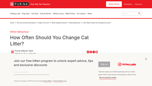 Purina - Cat Litter Care