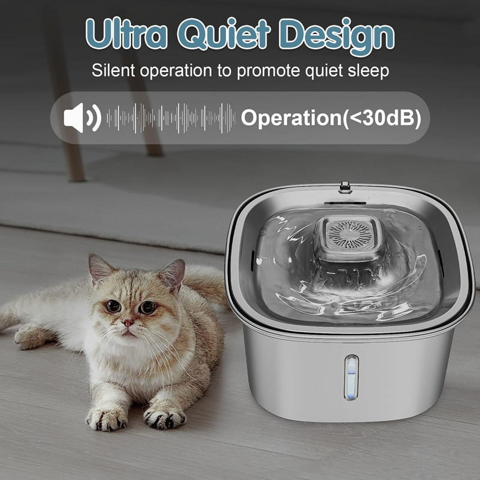 An application scenario or product detail of quiet cat water fountain - Image 6