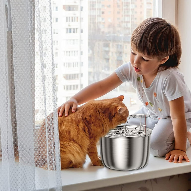 An application scenario or product detail of quiet cat water fountain - Image 9