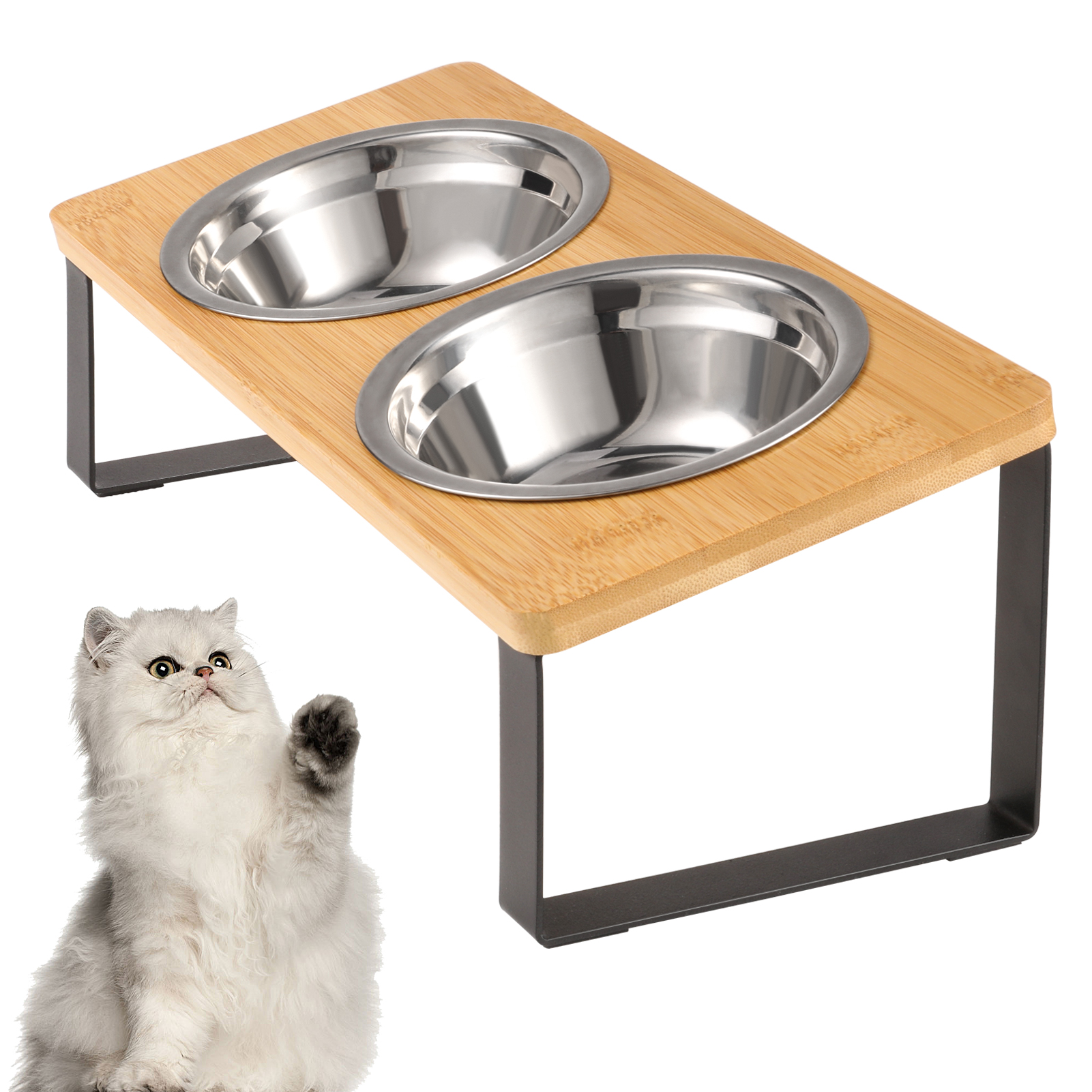 An application scenario or product detail of raised cat water bowl - Image 21