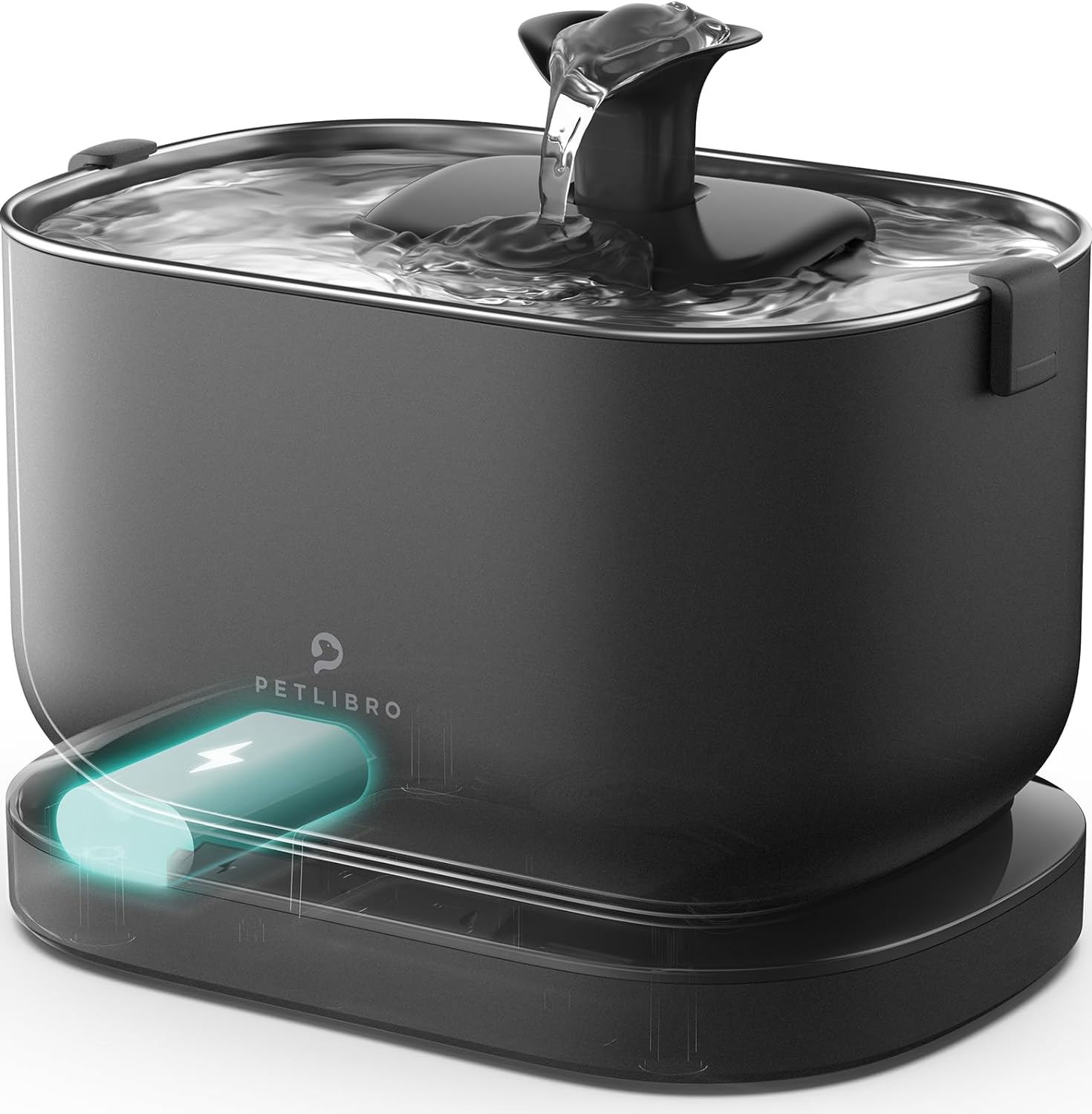 An application scenario or product detail of rechargeable pet water fountain - Image 6