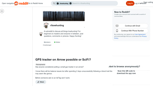 ArcheryPro - GPS Tracker for Arrows