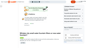 Whisker City - Small Water Fountain Filters