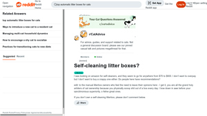 Litter Robot - Self-Cleaning Litter Box