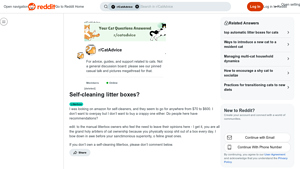 Litter Robot - Premium Self-Cleaning Litter Box