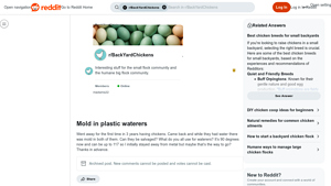 Reddit - Chicken Waterers