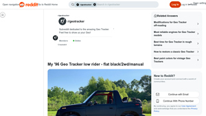 Geo Tracker - Low Rider Fun Driver