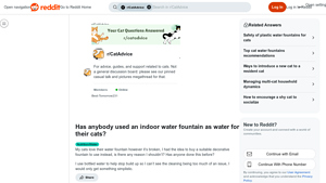 PetSafe - Stainless Steel Cat Water Fountain