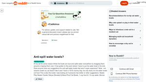 Neater Pets - Neater Feeder Deluxe Cat Bowls