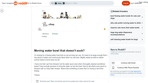 PetFlow - Continuous Flow Water Bowl