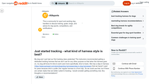 Dedicated Tracking Harness - Alternative Solutions