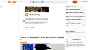 Reddit - User Experiences with Contaminated Water