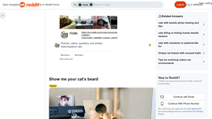 Reddit - Classy Gal with Impressive Whiskers